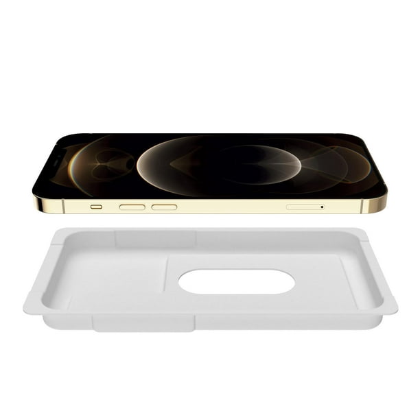Belkin ScreenForce Protector de Pantalla Cristal Templado Antimicrobiano  para iPhone 13 Pro Max, Pc