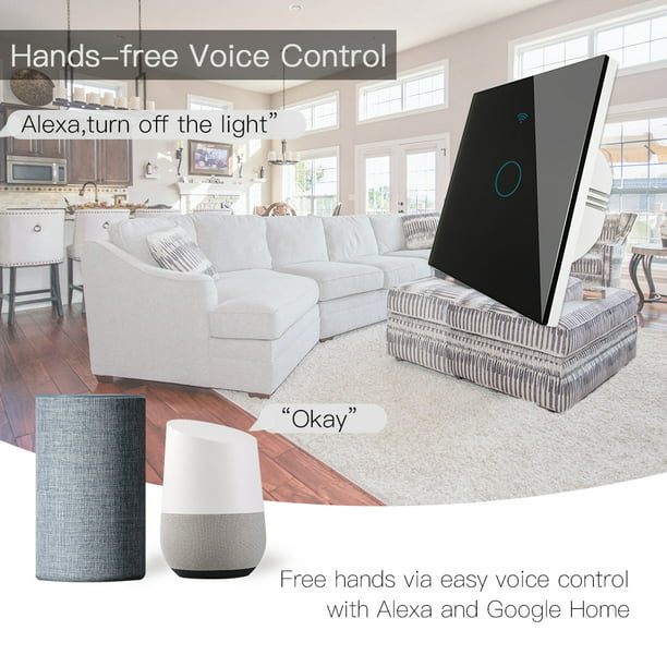 Interruptor Inteligente Wifi Smart Pared Alexa Google Home Smart