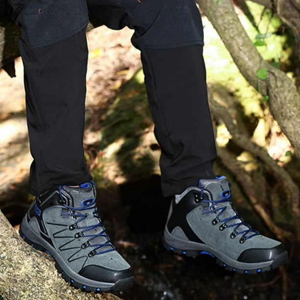 Botas de senderismo impermeables medias para mujer para hombre ejercicio al  Trekking Zapatillas para caminar 40 Salvador Zapatos de senderismo para  hombre