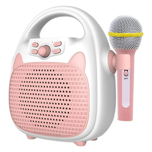 Máquina de Karaoke Hugo con 1 Micrófono, Juguete para Niñas y