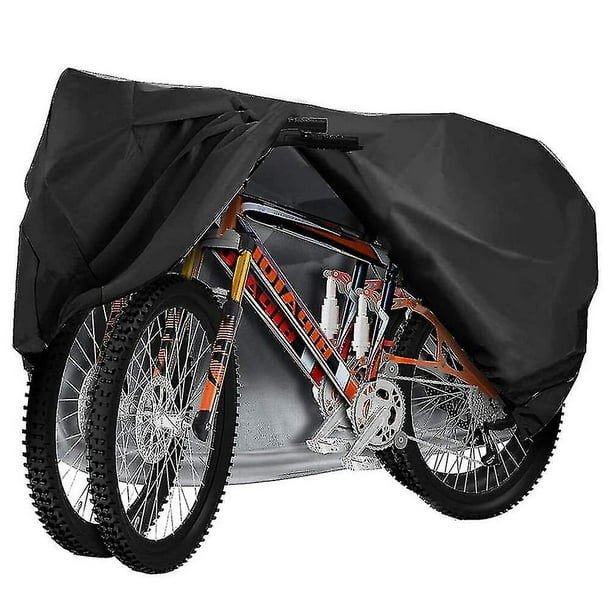 Funda impermeable para bicicleta de 1 o 2 bicicletas fundas de bicicleta  para almacenamiento exterior 210T extra resistente al agua anti lluvia –  Yaxa Store