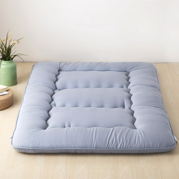 Colchón de suelo japonés de 0,9x2m, tapete para dormir Tatami plegable de  10cm de grosor para cama, viaje, Camping, Yoga, tipo 1