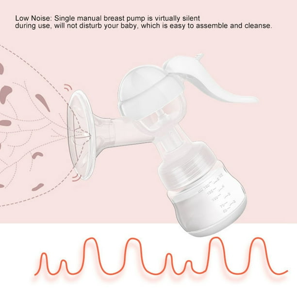 Extractor de Leche Manual Portátil de Silicona - Accesorios para la Lactancia  Materna Ticfox