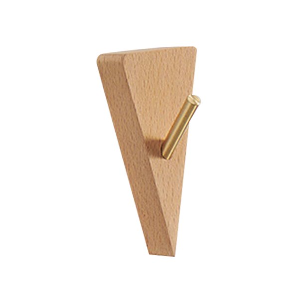Cuelga llaves de madera con 6 perchas