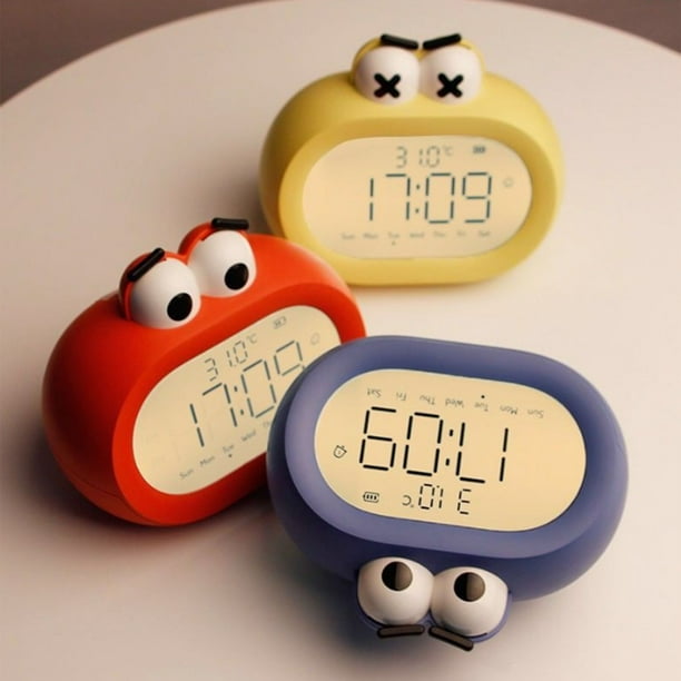 Reloj Digital para Niños Reloj Despertador con Retroiluminación LED Reloj  Electrónico Multifuncional con Resistencia Al Agua de 3 ATM para Niños de 3  a 10 Años ANGGREK Otros