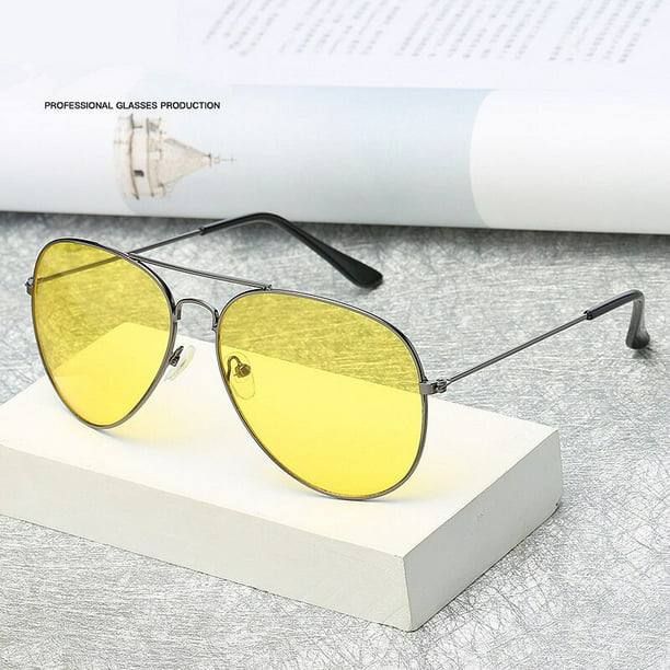 Gafas de sol polarizadas lentes amarillas
