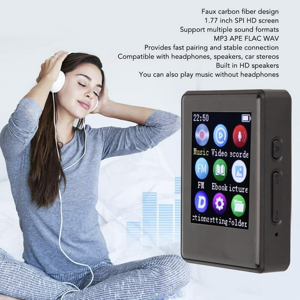 Reproductor M portátil, reproductor MP3 Reproductor Bluetooth 5,0 MM  Reproductor M, el mejor de su c VoborMX