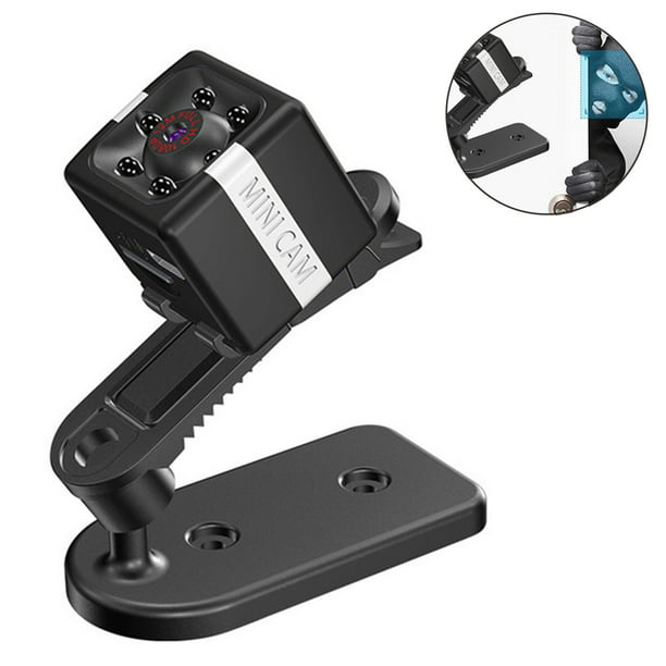Mini cámara HD 1080P Pequeña cámara para niñera Cámara de vigilancia micro portátil visión nocturna infrarroja gran angular de 150 ° y detección de movimiento Adepaton 2035288-1