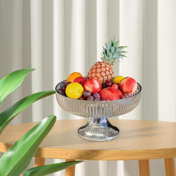 Tazón de frutas decorativo Pedestal Tazón de frutas Tazón de