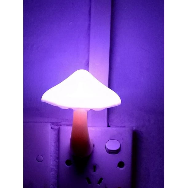  ZXCVBN Luz nocturna LED de ahorro de energía, lámpara de noche  tipo enchufe de pared, interruptor enchufable, escalera, iluminación de  cocina, alimentación para bebé, cuarto de bebé, decoración de dormitorio,  amarillo