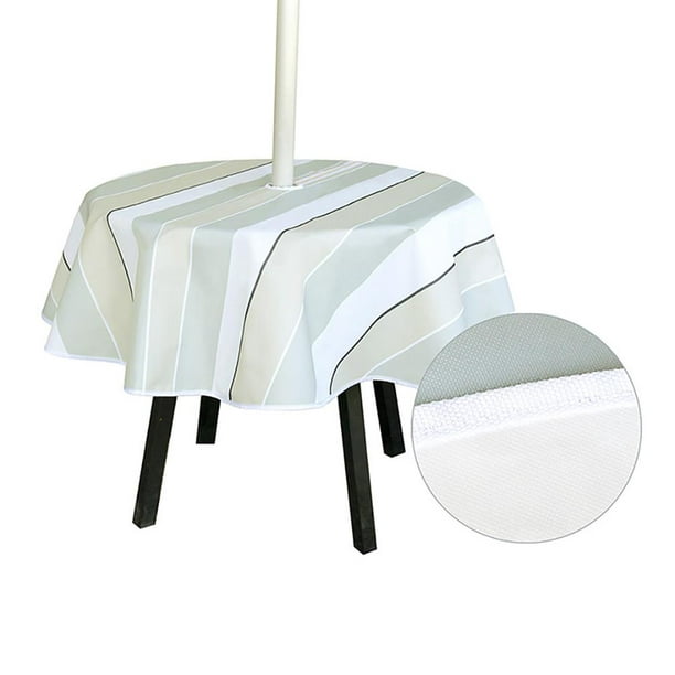 Muletón salvavidas para mantel de 140 cm de altura. Protege la mesa blanca  a medida con esponja RUBBY© : : Hogar y cocina