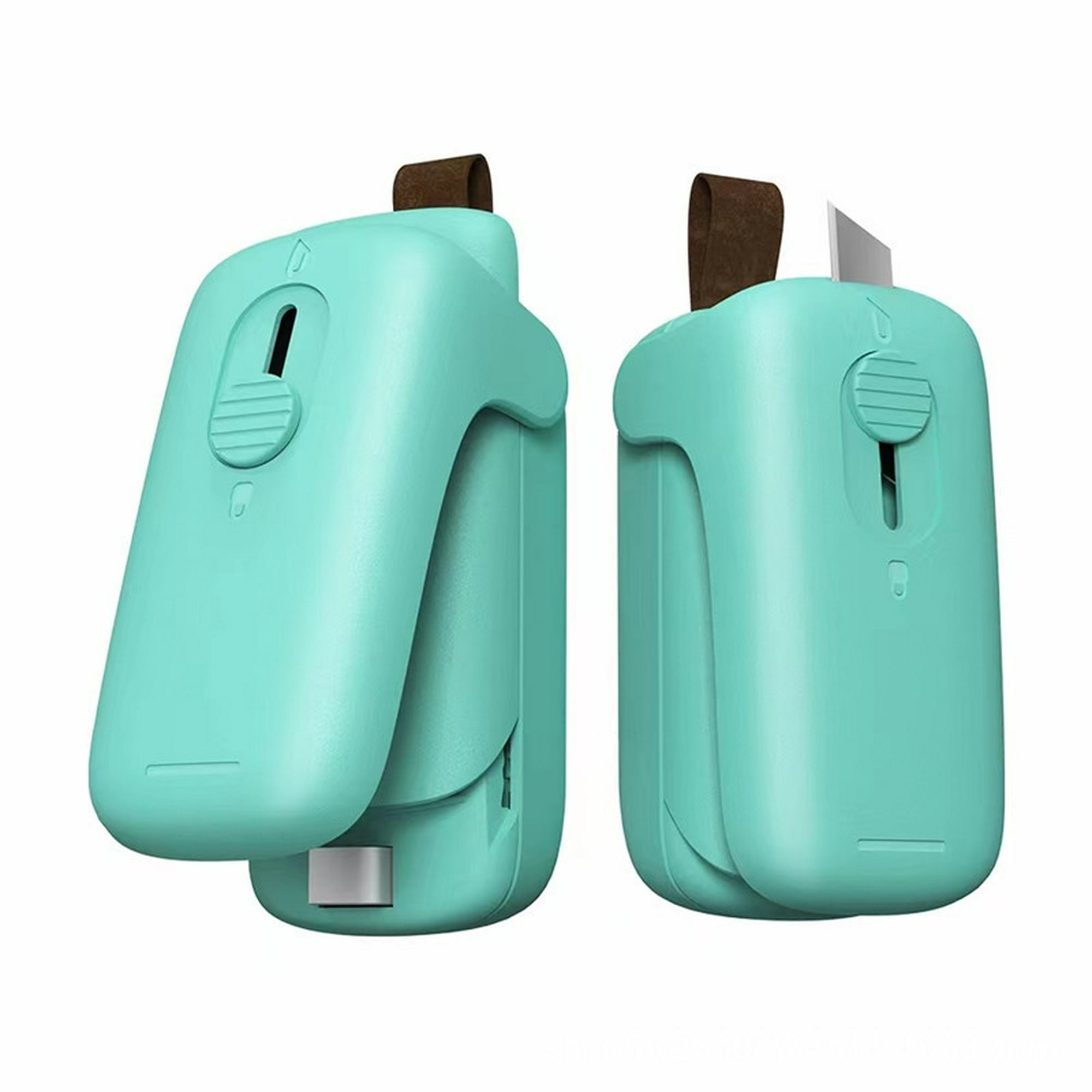 Mini sellador de bolsas - Sellador de bolsas de chips - Sellador térmico de  bolsas con imán - Mini máquina de sellado portátil para volver a sellar