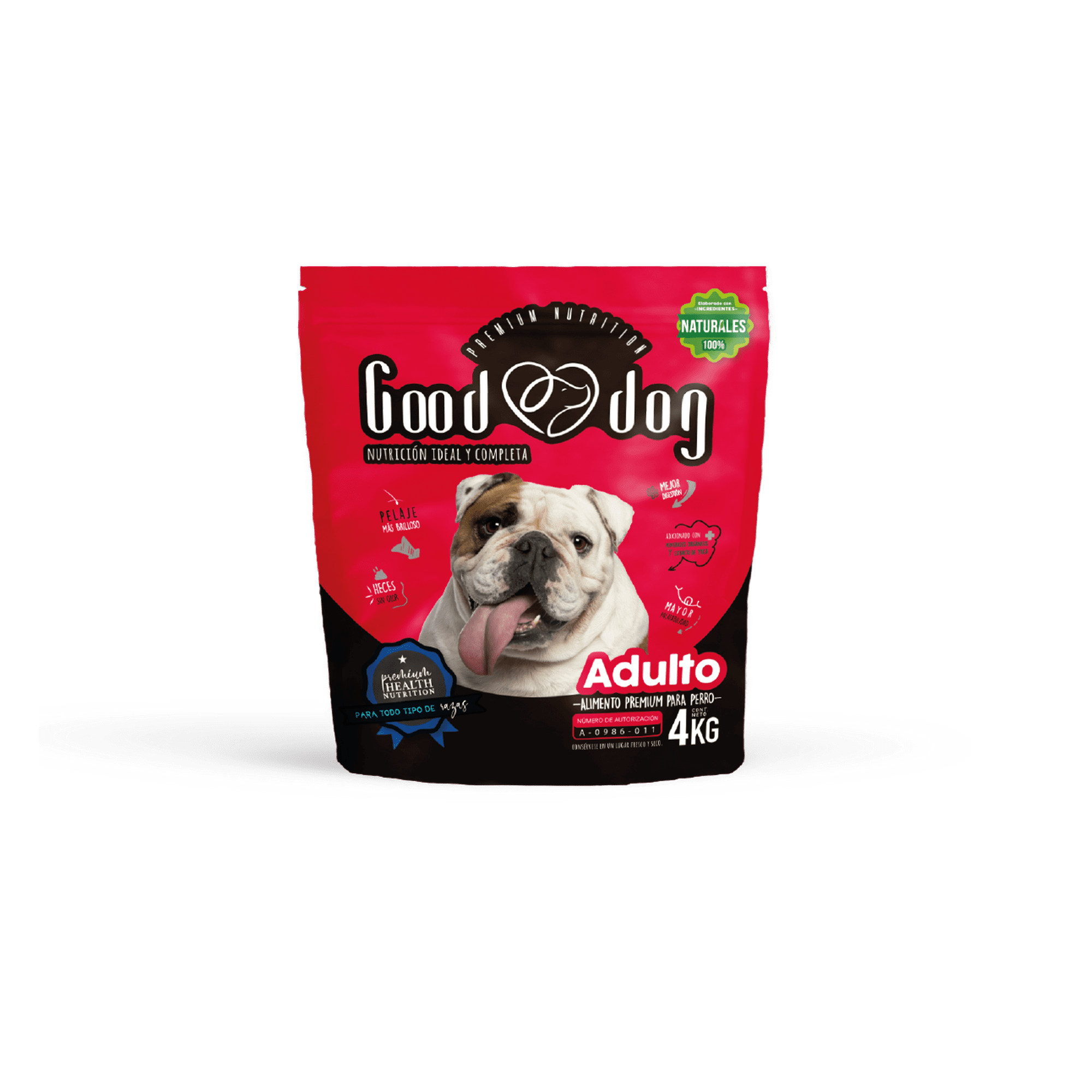 Good Dog Croqueta Alimento Premium Perro Adulto 4 kgs Good Dog Good Dog