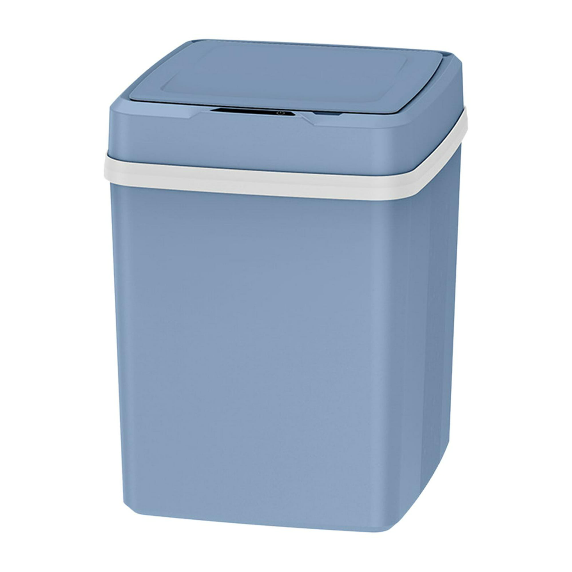 Cubo de basura doble de plástico con tapa, fácil apertura con pedal,  papelera, contenedor almacenamiento de residuos