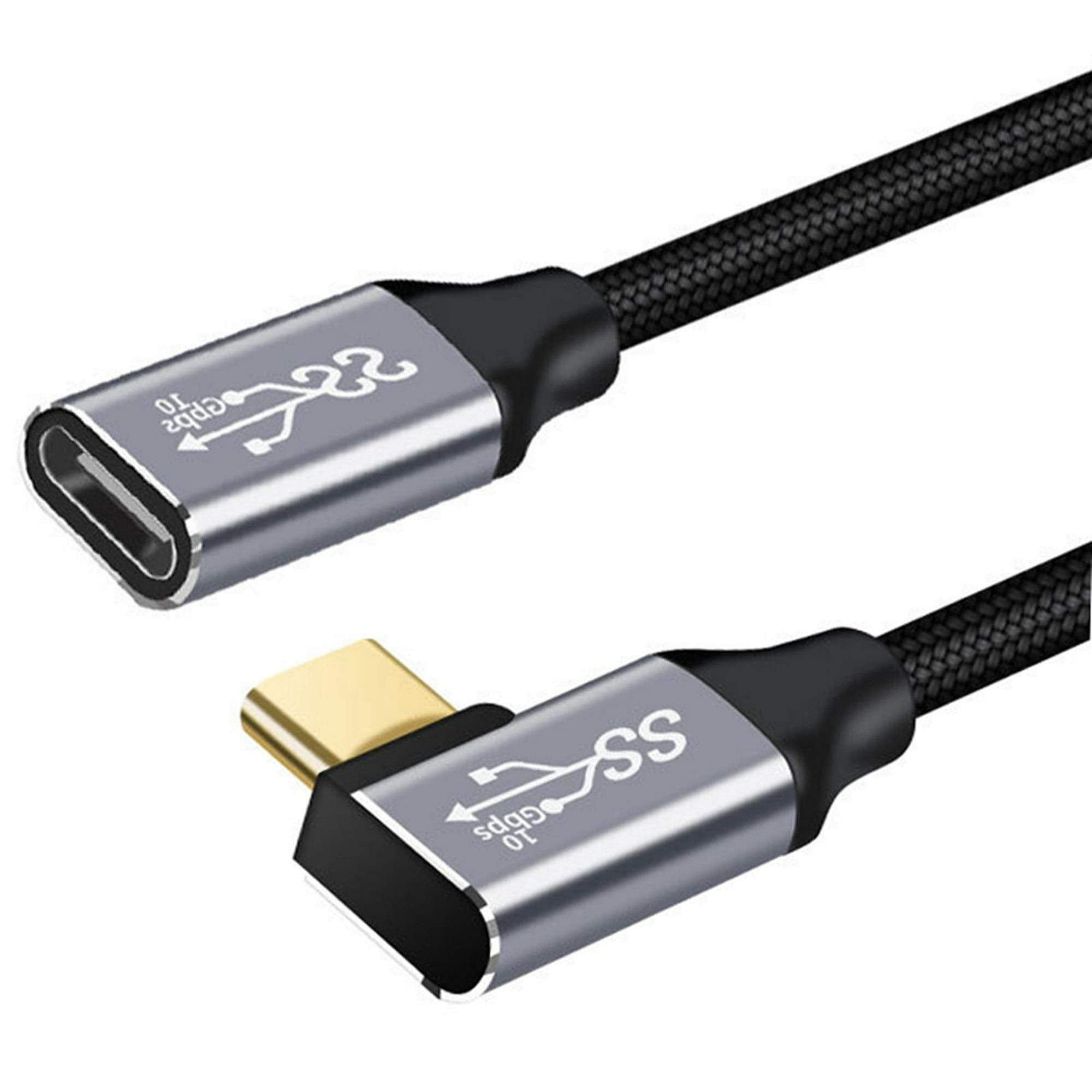 Cable corto USB C a USB C, cargador USB 3.0 tipo C de 1.5 pies, carga  rápida, transferencia de datos de 5 Gbps, cable trenzado compatible con  iPhone