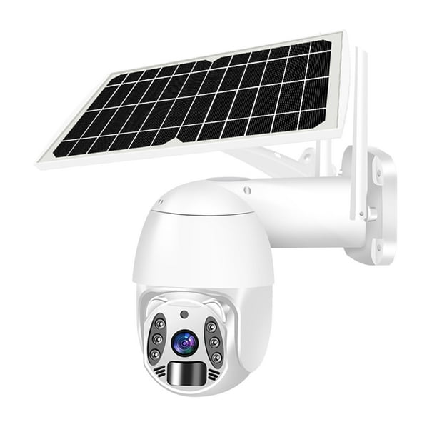 Q6 Cámara solar impermeable Tuya APP 2.4G WIFI/Tuya 4G Monitor de seguridad  para exteriores Universal Accesorios Electrónicos