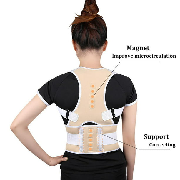Faja lumbar para corrección de postura con soporte recto espalda