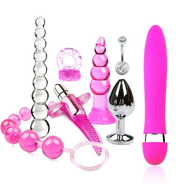 6 Unids/set Kit de Vibrador de Juguetes Sexuales para Adultos