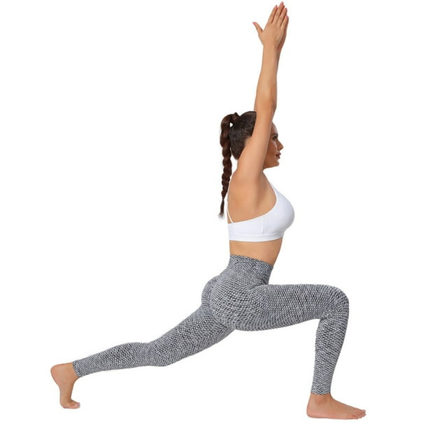 Leggings de yoga elásticos de moda para mujer Fitness Running Gym  Pantalones Active Pants Pompotops ulkah943972