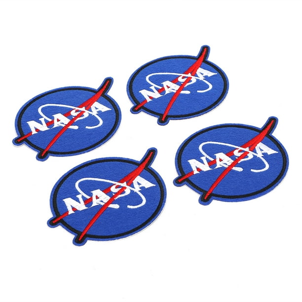 8 parches bordados patrón de la NASA pegatinas para coser ropa