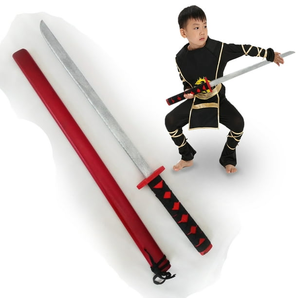 Katana Espada Juguete Samurai Ninja Anime Niños Madera Juguete