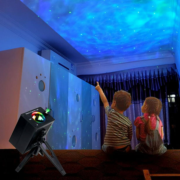 Proyector estrella y proyector de lámpara , proyector de lámpara para  dormitorio, , proyector de lámpara estrellada con 8 modos de Salvador  proyector de luz galaxia
