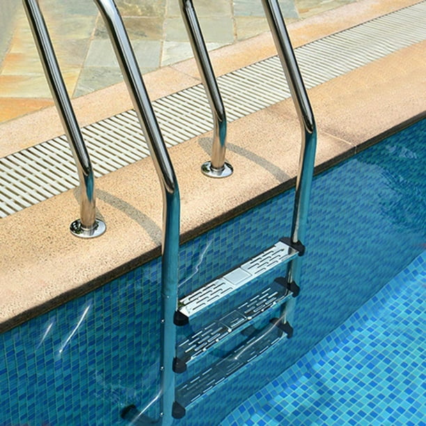 Escalones de peldaño de escalera fácil instalación más estabilidad diseño antideslizante  escalera de acero inoxidable para piscina para piscina SPA peldaño de  piscina ANGGREK Otros