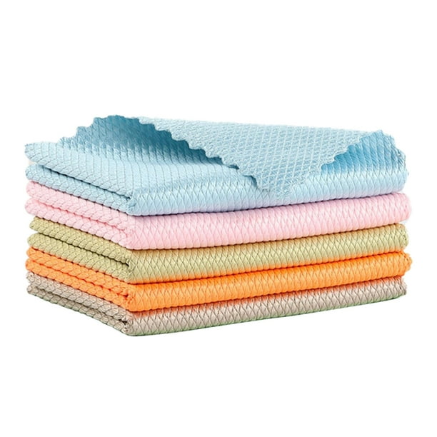 Trapos de limpieza multiusos, de algodón súper absorbente, de secado  rápido, toallas de mano para trapeadores, reutilizables, trapos de cocina