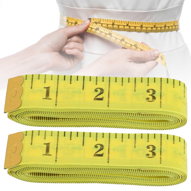 Cinta métrica de 200 cm, doble escala, suave, para pérdida de peso  corporal, medición médica de costura, reglas, modista, cinta métrica  flexible