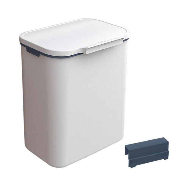 Cubo de basura invisible retráctil para colgar en la puerta del armario de  la cocina, cubo de basura, cubo de basura para baño, inodoro, comida de