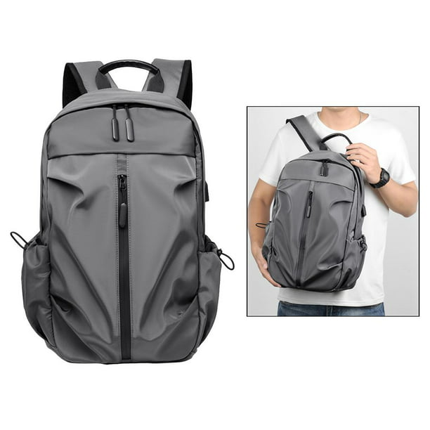 Mochila impermeable para hombre, mochila deportiva de viaje, mochila de  moda, mochila escolar, bolsa de senderismo gris Yuyangstore Muestra de moda