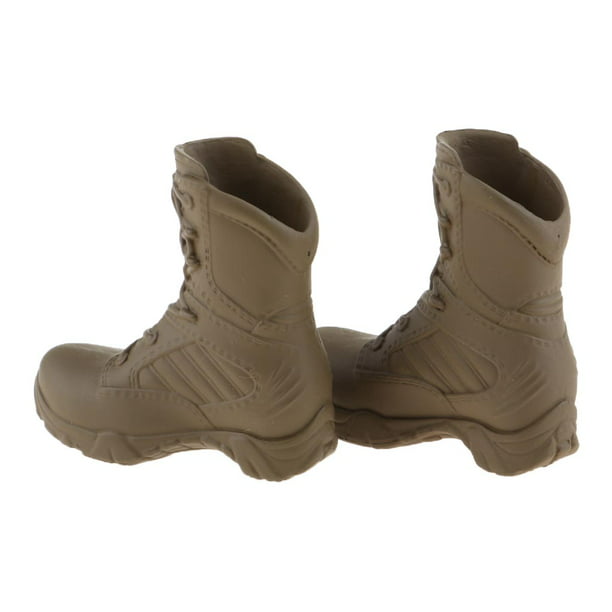 Mnotht-Botas de policía a escala 1/6 para mujer, botas de combate, zapatos  militares aptos para cuerpo de pie extraíble, modelo de figura de juguete -  AliExpress