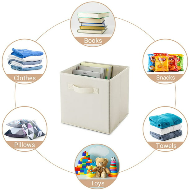Caja de almacenamiento Caja plegable no tejida Caja de almacenamiento de  ropa de juguete Levamdar HMXY021-1