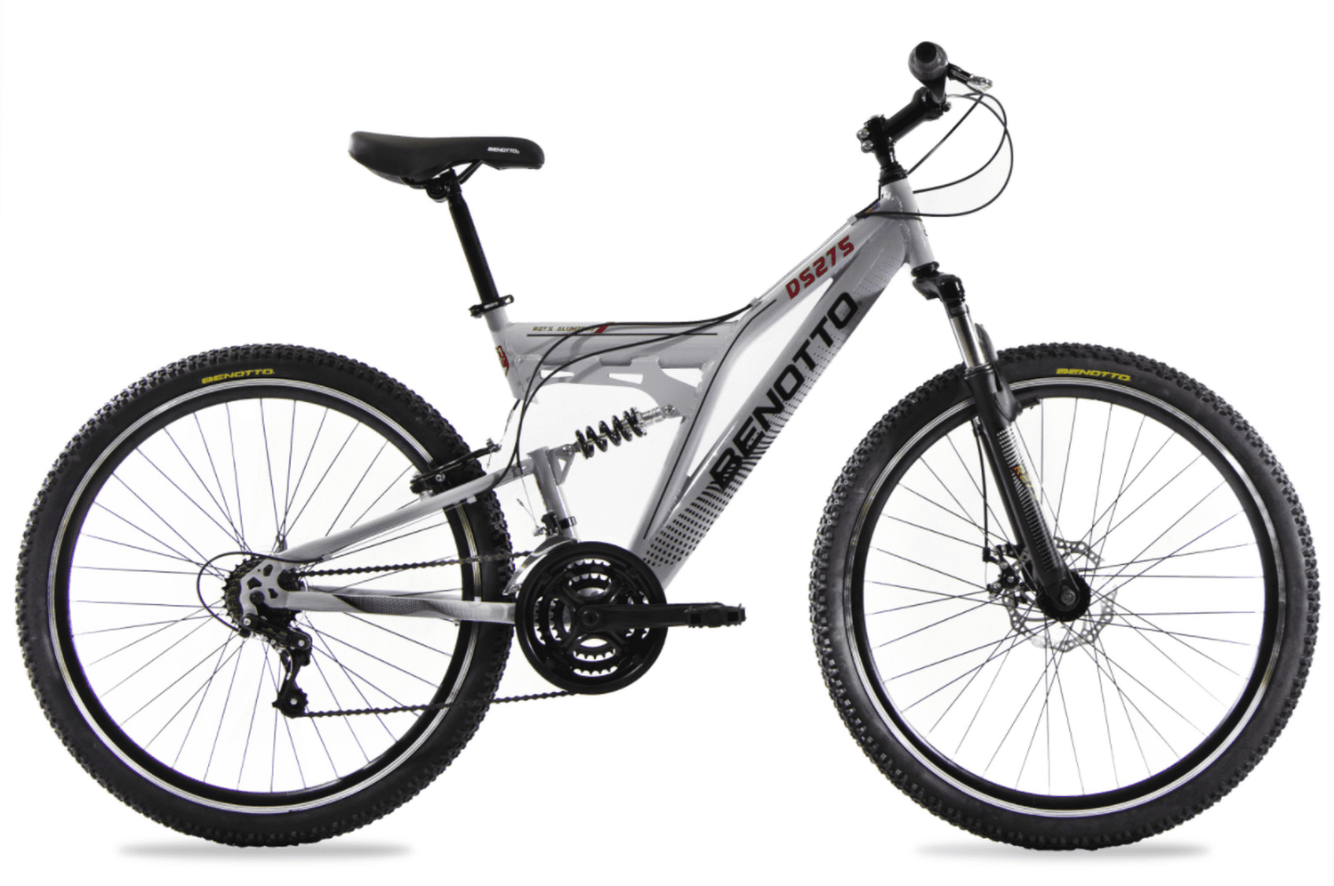 Bicicleta Montaña DS275 R27.5 21V Sunrace Plata Benotto Benotto DS275 ...