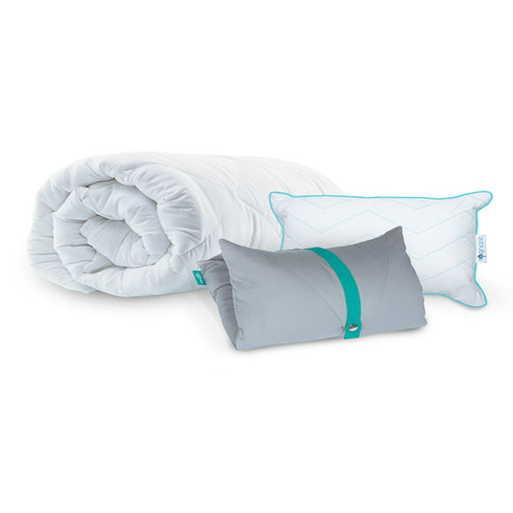 bundle sognare cubre colchón impermeable bambino para bebé  almohada pórtatil moments 26x38 cm sognare bambino impermeable para bebé