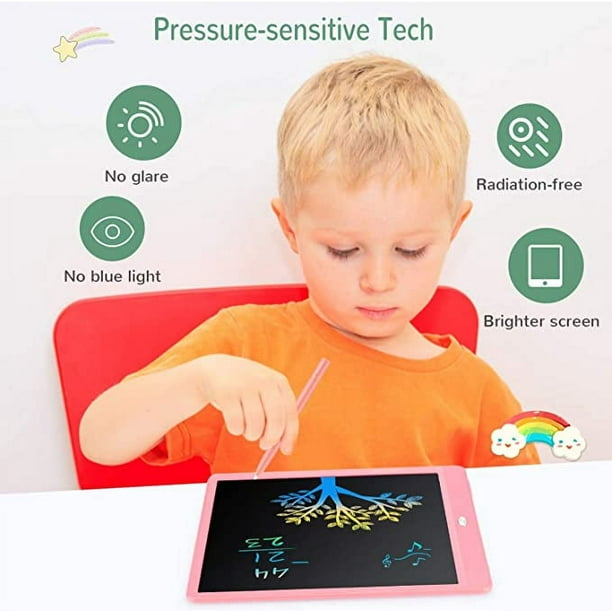Juguetes para niñas de 3 a 6 años, tableta de escritura LCD de 10