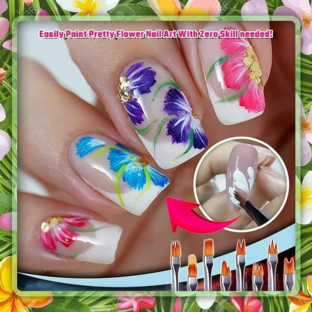 PNB Pincel para decoración de uñas - 6D Nail Art