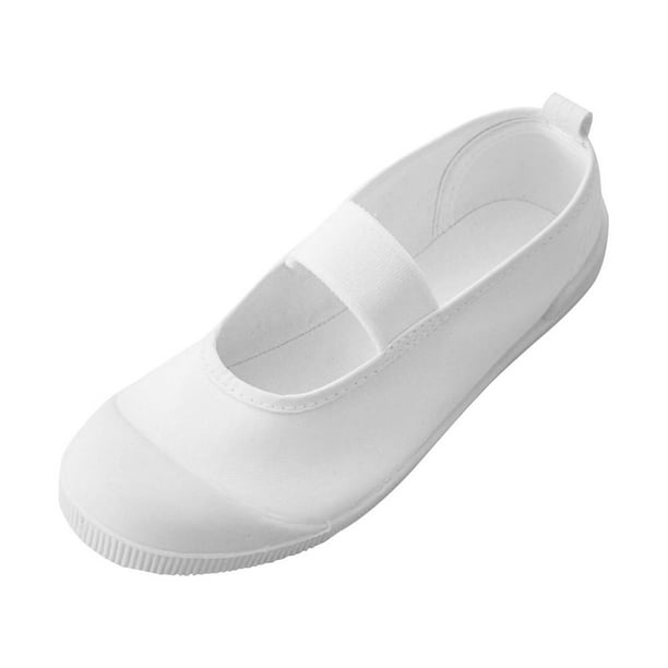 Zapatillas de Lona para Niños de color Blanco