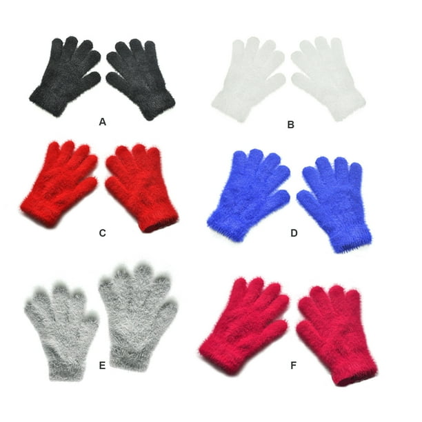 Guantes blancos pequeños