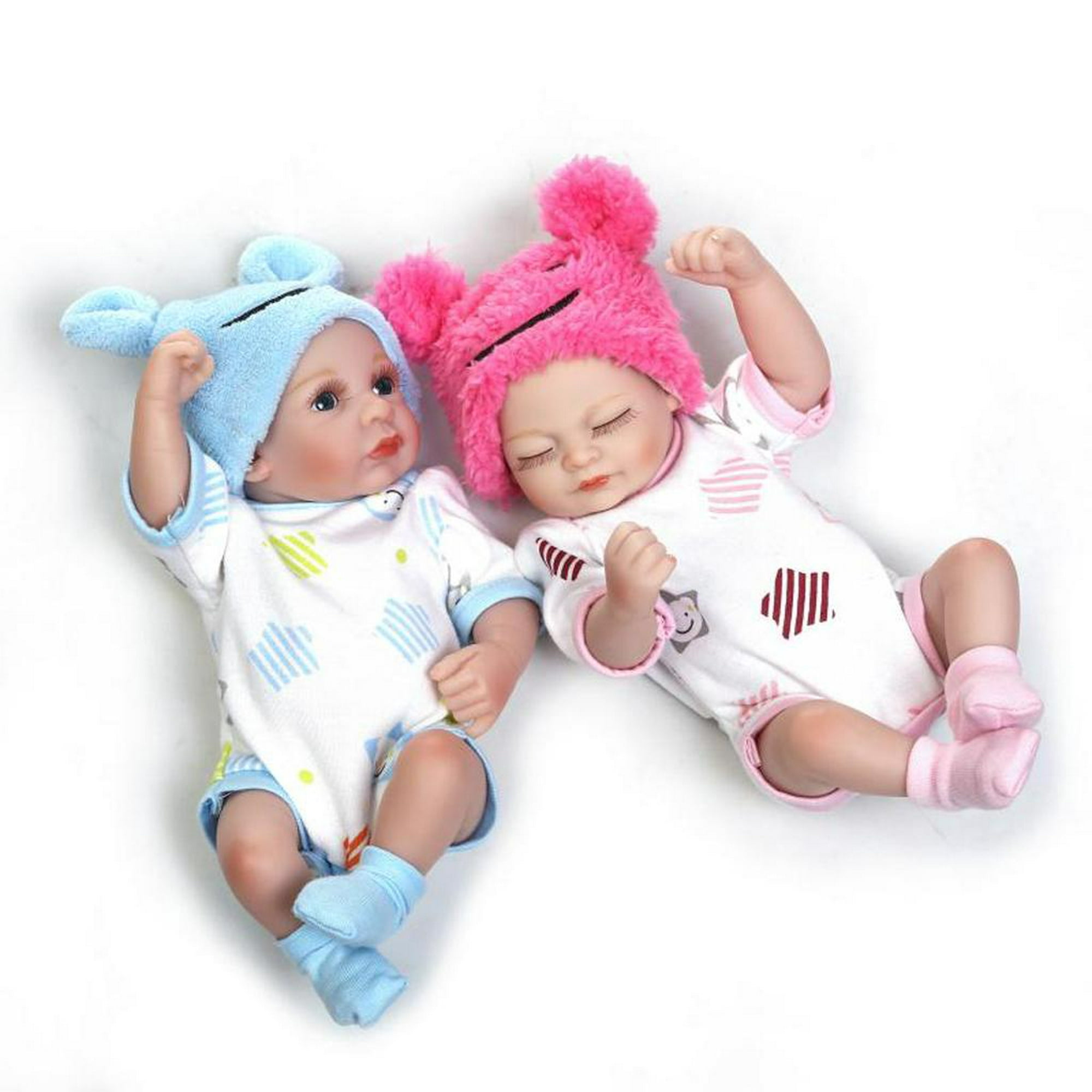  Ghzste Reborn Baby Full Silicone Realista, Muñeca Reborn Real  Life Simulación Muñeca Bebé y Muñecas Infantiles Recién Nacido, 45 cm:  Juguetes y juegos