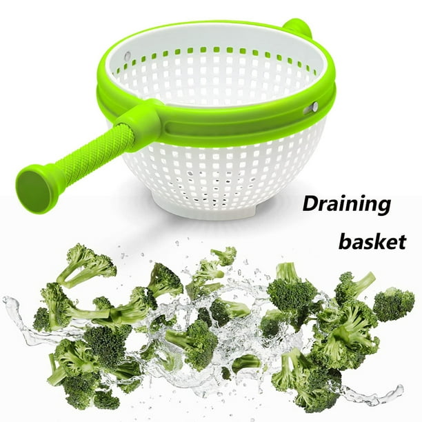 Escurridor de verduras para lavar y secar verduras, utensilio de