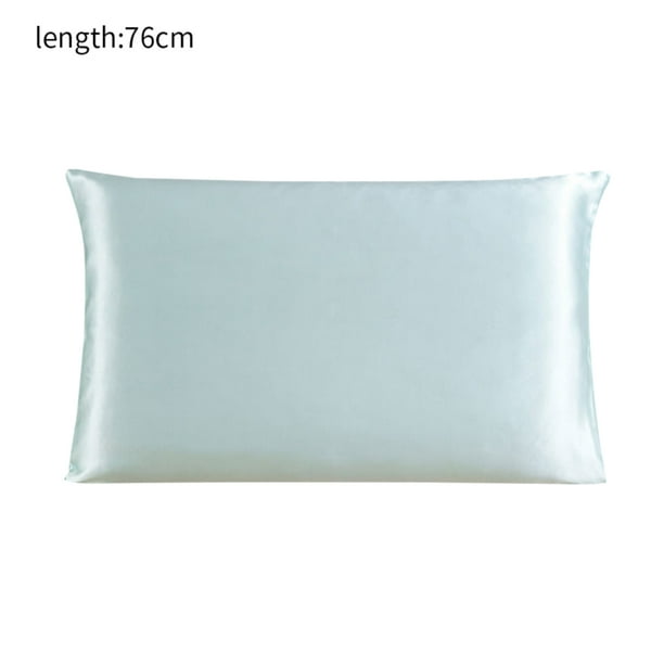  Funda de almohada de seda de morera natural, funda de almohada  de color sólido, funda de almohada de ropa de cama : Hogar y Cocina
