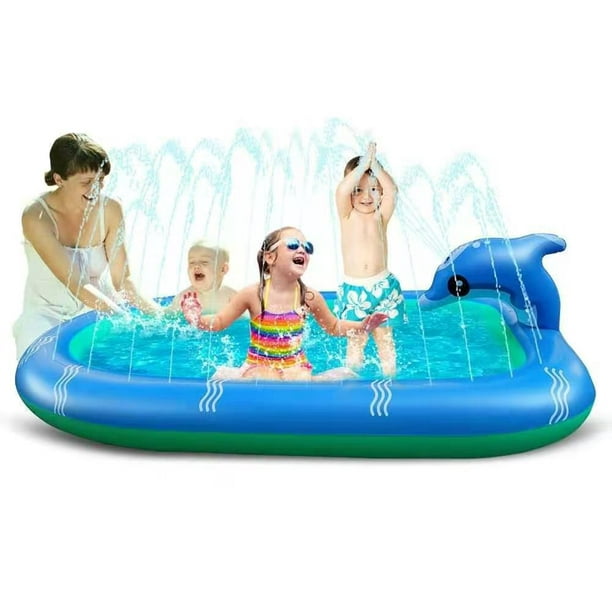 Colchoneta hinchable verde playa piscina verano con agujeros ideal agua 1  unidad – Precios Boom