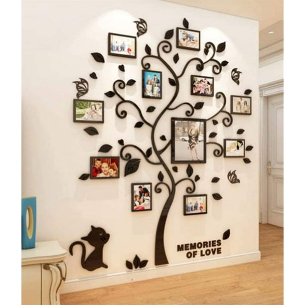 Vinilo adhesivo de pared mono zoológico animales guardería sala de juegos  infantil habitación pegatinas grande decoración (696 ig) negro