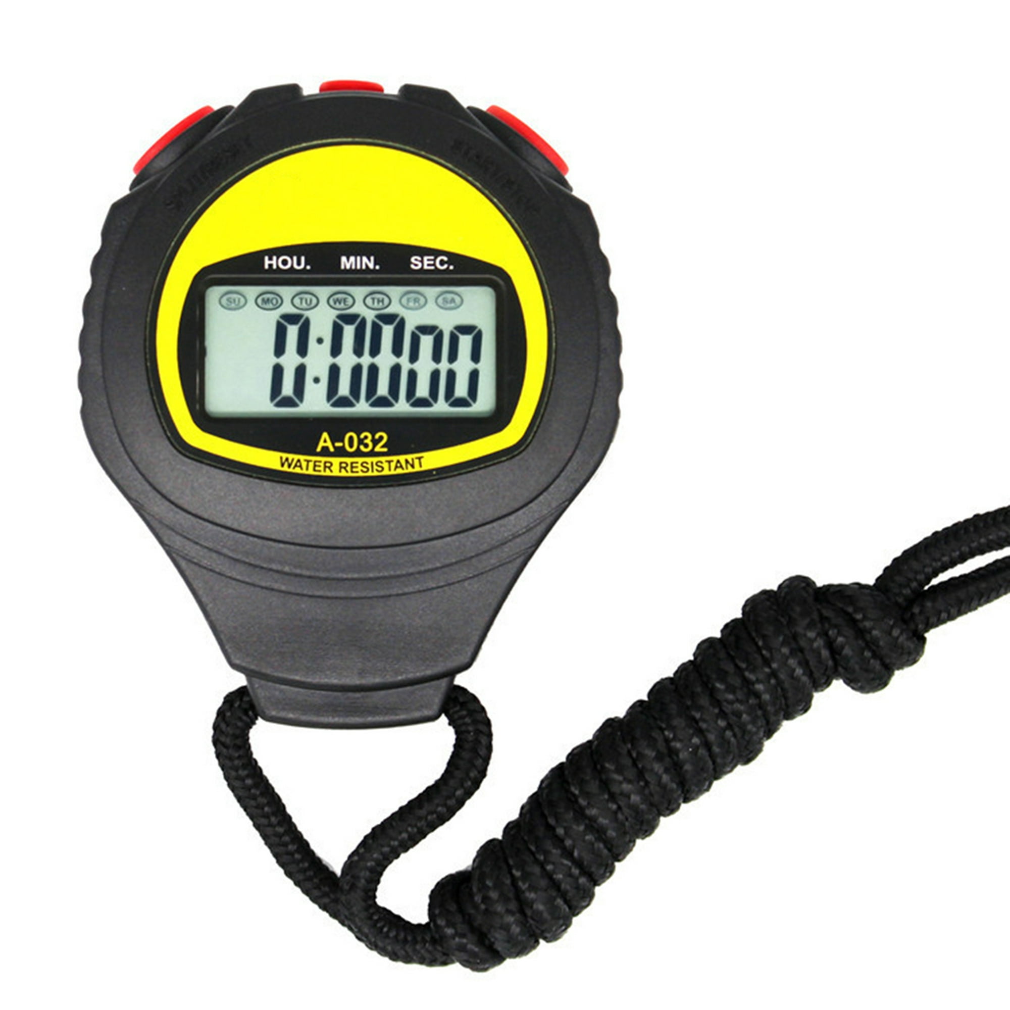 Comprar Cronómetro deportivo con cronómetro profesional, cronómetro con  pantalla grande para natación de árbitro