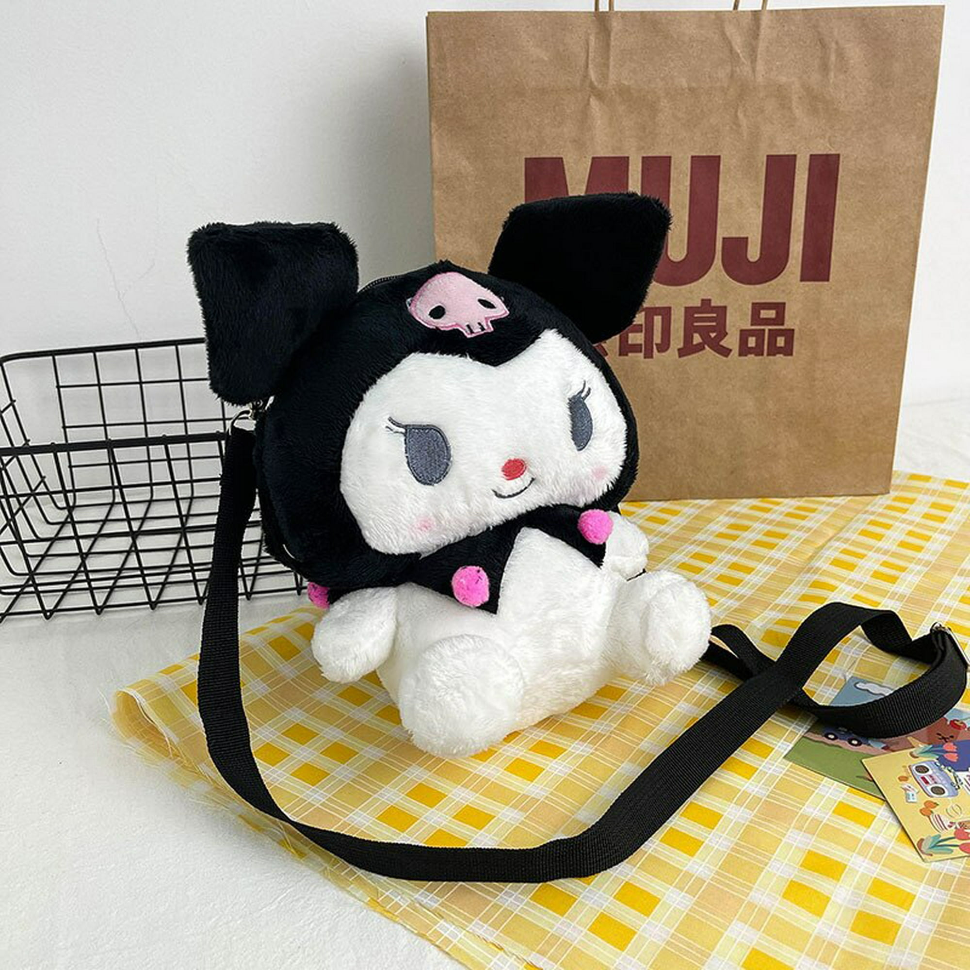 Bolsa de papel Kraft Kawaii Kuromi Cinnamoroll My Melody Kt, bolsa de  regalo de Anime Sanrioed