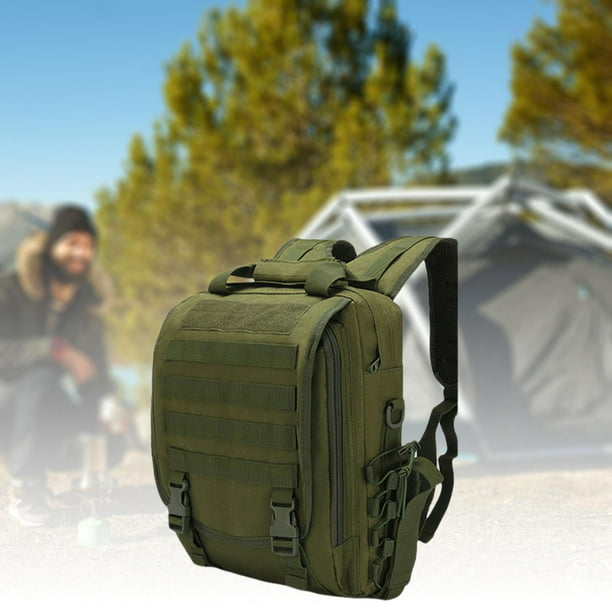 Mochila al aire libre del bolso, paquete de Molle combinado con el chaleco  para las aventuras al aire libre, Verde (Ranger Green), Mochila Tactical