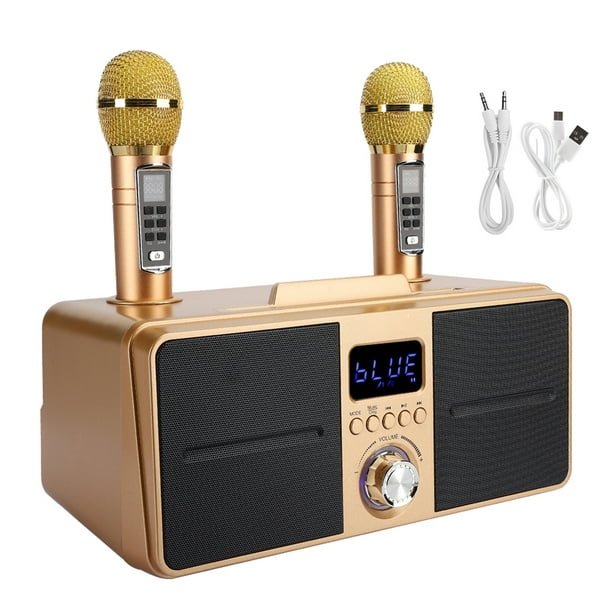 Micrófono Inalámbrico Bluetooth Karaoke Con Altavoz Integrado
