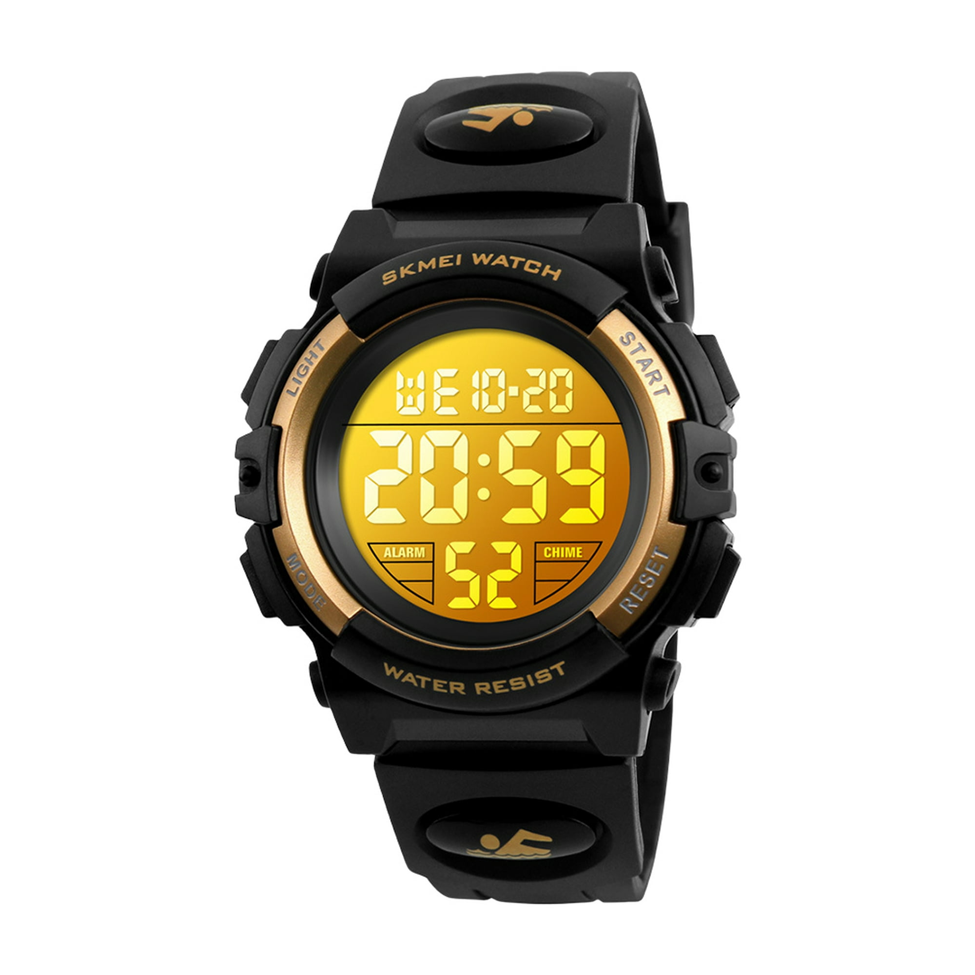 Reloj Deportivo LED Digital para Hombre, Multifunción 12H / 24H Cronómetro  con de Dual Retroiluminac Yotijar reloj deportivo digital