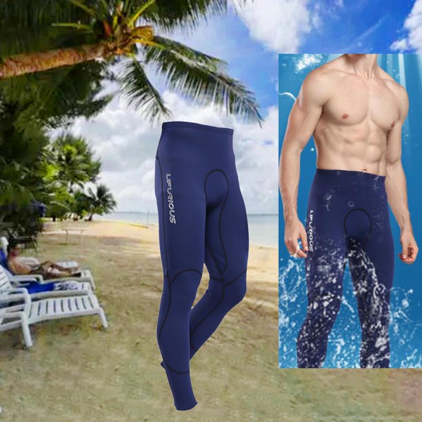 Pantalones de neopreno para adultos pantalones de neopreno de 3 mm surf snorkel nataci n pirag Macarena Pantalones de ba o de invierno